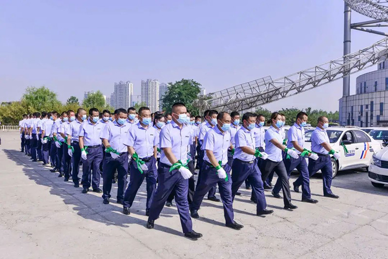 银河集团驾校丨绿丝带爱心送考大型自愿公益运动启动仪式圆满乐成-银河集团
