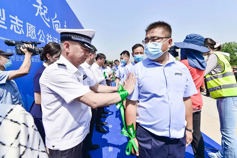 银河集团驾校丨绿丝带爱心送考大型自愿公益运动启动仪式圆满乐成-银河集团