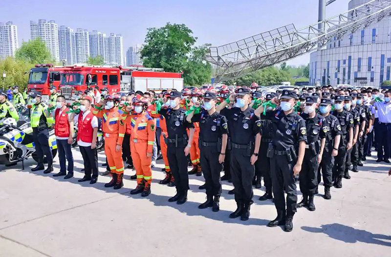 银河集团驾校丨绿丝带爱心送考大型自愿公益运动启动仪式圆满乐成-银河集团