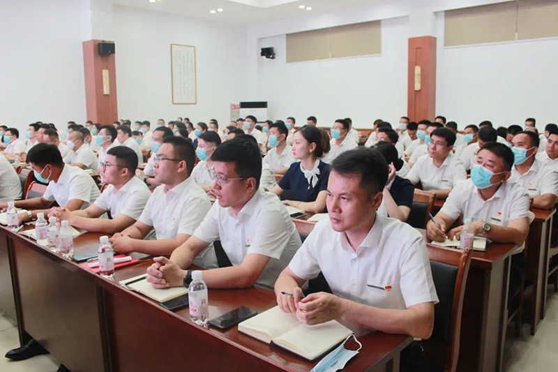 喜迎二十大·奋进新征程|银河集团党委专题党建运动圆满竣事-银河集团