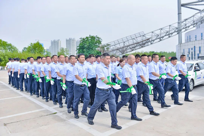 银河集团驾校丨绿丝带爱心送考大型自愿公益运动启动仪式圆满乐成-银河集团