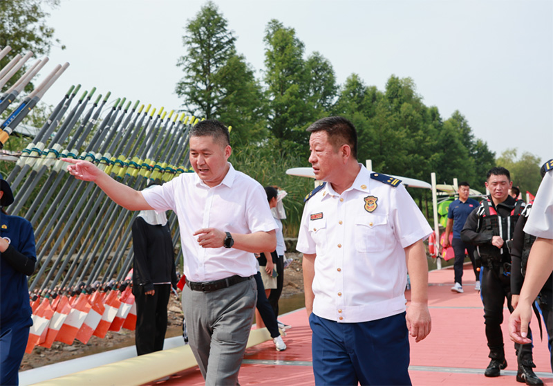 临沂消防救援支队与银河集团体育携手，，，共筑水域清静新篇章-银河集团