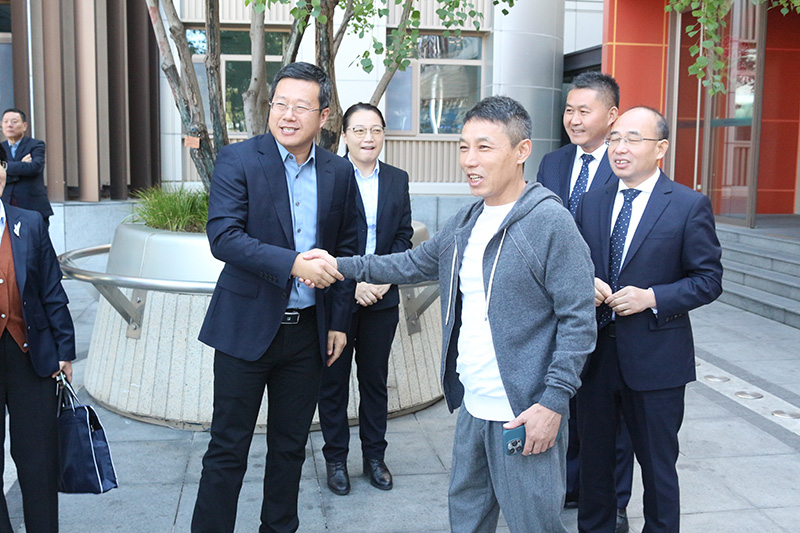 德州天元集团走进银河集团，，，，共话未来-银河集团