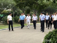 新沂市市委、市政府向导莅临银河集团园林视察调研